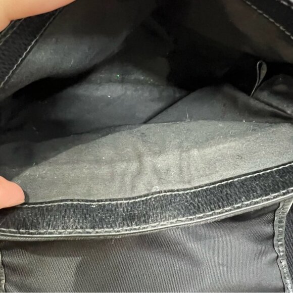 BOSS Hugo Boss black crossbody flap messenger bag - Picture 14 of 16